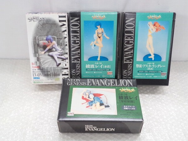 コトブキヤ他 1/8 綾波レイ，惣流・アスカ 水着 等/ガレキ[梱0.1]