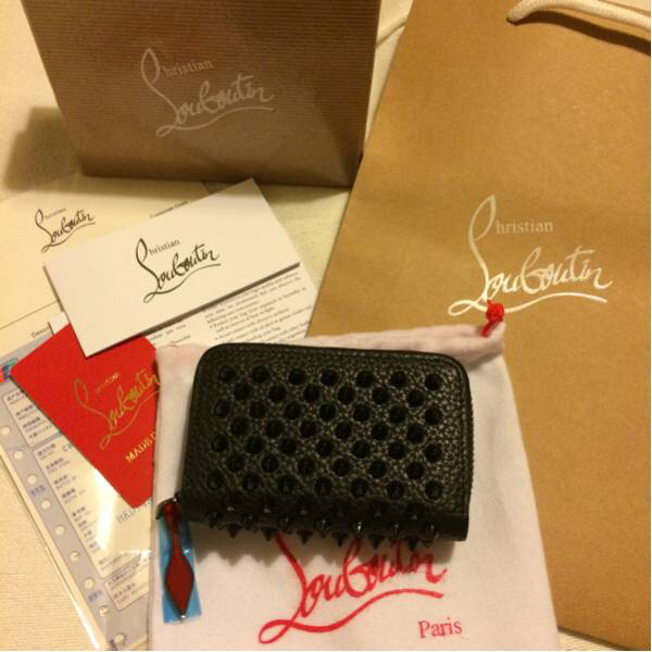 ルブタン スタッズ - キー Christian Louboutin レザー キーケースの