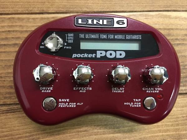 【送料無料】LINE6 pocketPOD マルチエフェクター