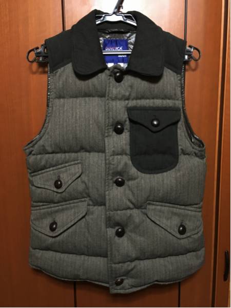 junya watanabe man×duvetica ヘリンボーンダウンベストXS Junya