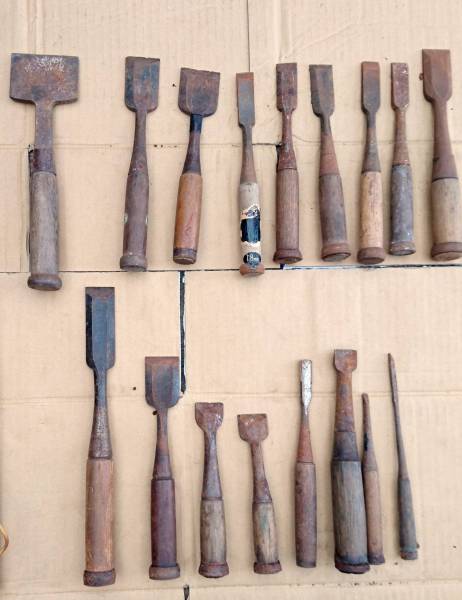 （着）　大工道具　ノミ　のみ　蚤　まとめて　