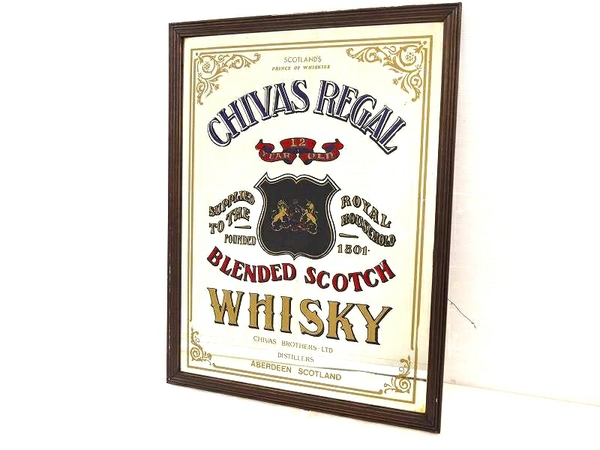 当時物! ヴィンテージ シーバス リーガル パブ ミラーT1922250