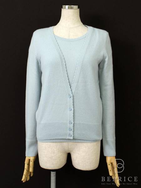低価，SALE フォクシー カーディガン アンサンブル Cashmere Scallop 38(その他)｜売買されたオークション情報、yahooの商品情報をアーカイブ公開 - オークファン 女性用