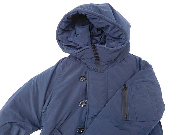 新品 ABAHOUSE アバハウス フードワイヤー入り ダウンジャケット