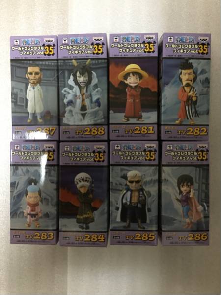ワンピース ワールドコレクタブルフィギュア vol.35 セミコンプセット ワンピース ワールドコレクタブルフィギュア vol.35 コンプ ONEPIECE
