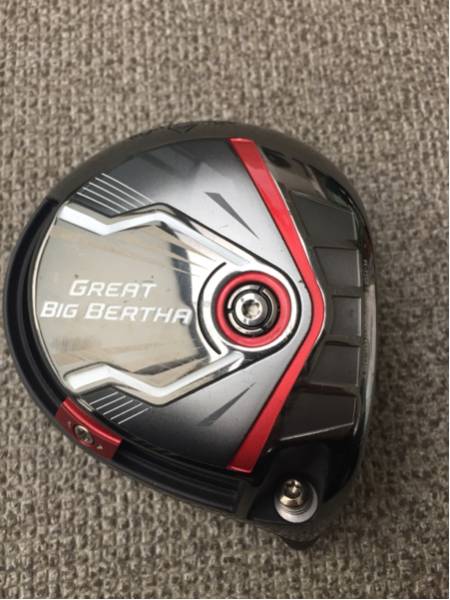 ★GREAT BIG BERTHA 2015 10.5° ヘッドのみ ★付属品付 194g