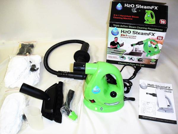 美品】H2O スチームFX 8点デラックスセット＋オプションセット 【公式
