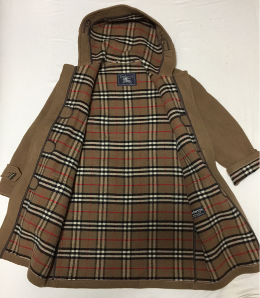ダッフルコート ノバチェック バーバリー BURBERRY 最高級『紳士の嗜み