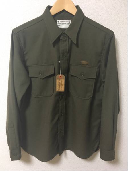 新品未使用 RADIALL 2014aw ウールワークシャツ M CALEE COOTIE