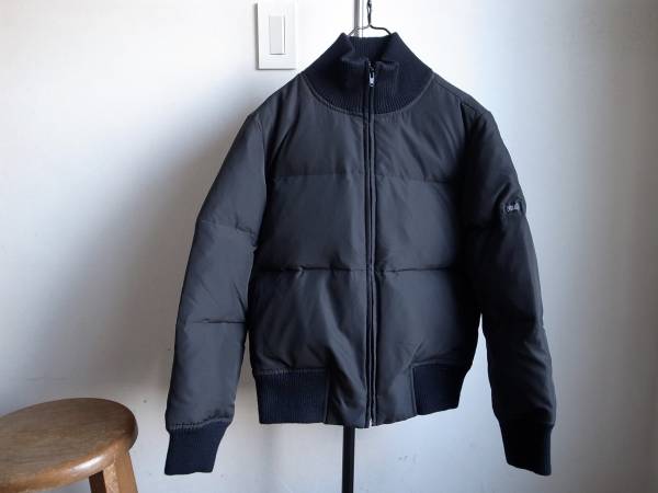 高島屋★23800円 ダウン MA1 首 リブ モデル ジャケット1回のみ