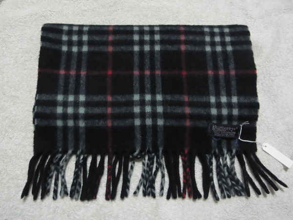 バーバリー BURBERRY マフラー チェック カシミヤ レディース メンズ