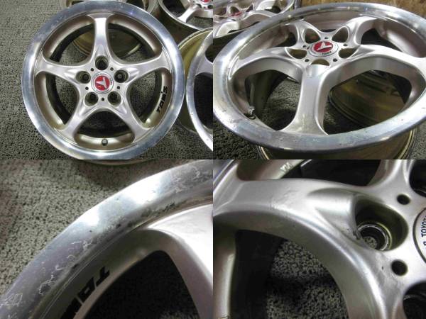 トムス RAYS TOM'S 080T 15×7J +45 4本セット 中古 売切り 【公式通販】