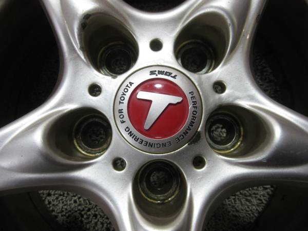 トムス RAYS TOM'S 080T 15×7J +45 4本セット 中古 売切り 【公式通販】