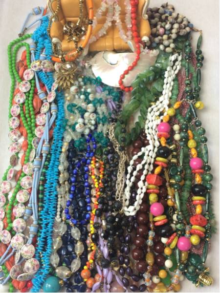 コレクション整理 ビンテージネックレス50本まとめて