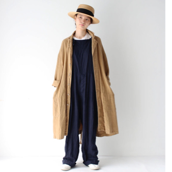 Veritecoeur ベルギーリネン コート ロングコート アウター 今季 再販 