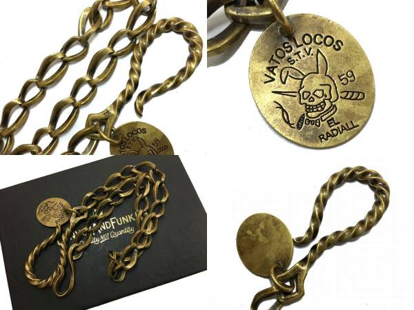 Radiall ラディアル ウォレットチェーン キーホルダー リング メンズ
