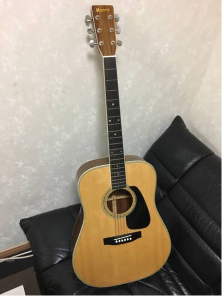 アコースティックギター Morris MD-510 美品⁄日本製Morris 木目美麗