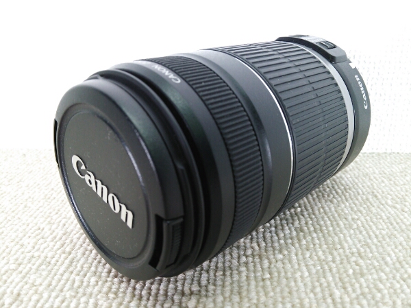 美品 Canon EF-S 55-250mm f/4-5.6 IS ズームレンズ Canon□望遠ズームレンズ□EF-S55-250mm 1:4-5.6IS【EKY17F】 家電、AV