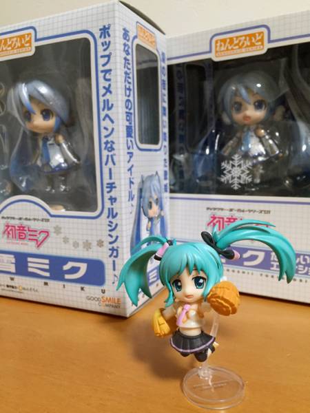 初音ミク　アブソリュートHMO & たのしい雪あそび エディション ねんどろいど 雪ミク たのしい雪あそび エディション 新品 即決 初音