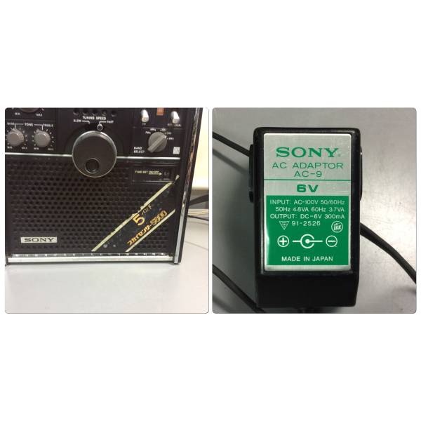 BCLラジオ SONY ICF-5800 スカイセンサー 動作品！ ラジオ