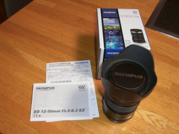 M.ZUIKO DIGITAL ED 12-50mm F3.5-6.3 EZ +フード+フィルター