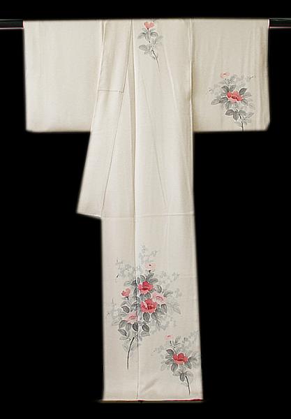 ロング寸 附下げ 訪問着 西陣織 袋帯 正絹 仕立上り Ｈ386★