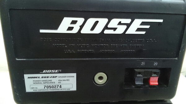 BOSE SSS-ISP スピーカーセット 黒 USED SSS-1SP_2