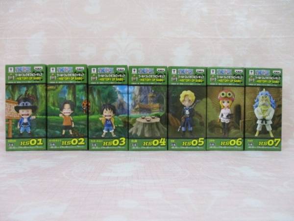 ワンピース コレクタブルフィギュア HISTORY OF SABO サボ 全7種 最高