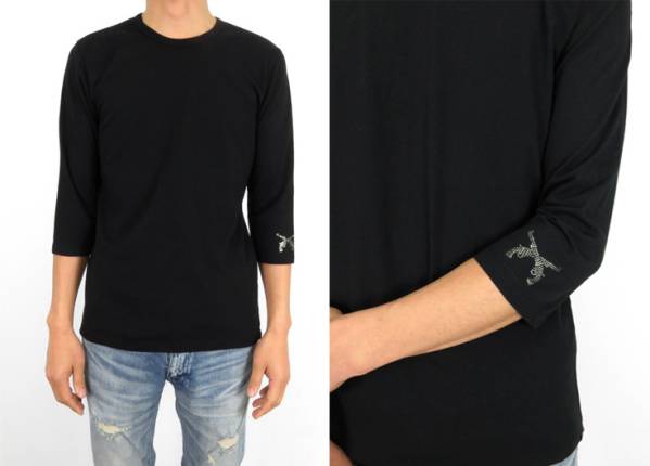 ロアー roar Tシャツ - ブラック スワロフスキー roarguns 美品！ 二丁 