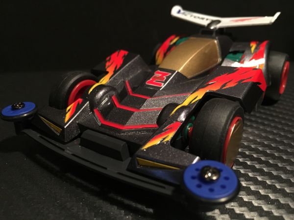 安い，得価 ミニ四駆 ネオトライダガーZMC アニメ仕様 完成品 レッツ&