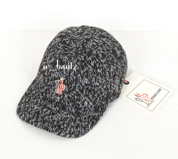 新品 モンクレールグルノーブル ニットキャップ 帽子