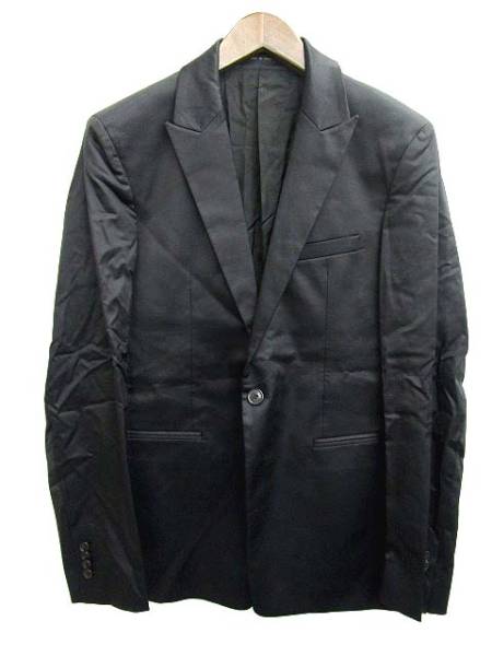 未使用品 エンポリオアルマーニ テーラードジャケット 50 黒