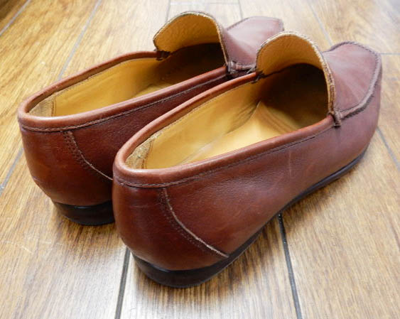 ※最終値下げ　YANKO ビジネスシューズ　7 1/2サイズ ヤンコ YANKO スペイン製 上品ブラウン ビジネスシューズ 7 1/2 ヤンコ