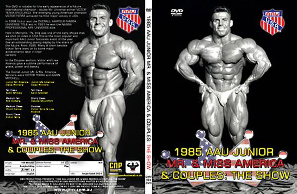 即決☆ボディビル 1985 AAU Junior Mr & Miss America & Couple