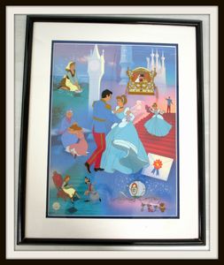 ディズニー わんわん物語 Love on the Horizon セル画 ディズニー