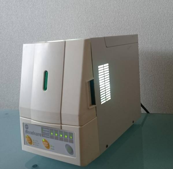 歯科技工　メタルハライド　アクセルキュア　光重合器　中古 技工用光重合器 松風 「アクセルキュア」(オーラルケア)｜売買された