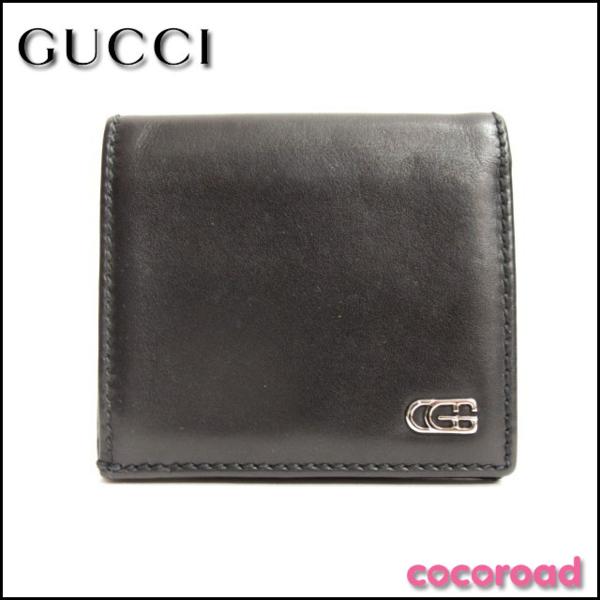 GUCCI 2つ折り財布 GUCCI(グッチ)二つ折り財布 106657・2067[$][nm](男性用財布)｜売買