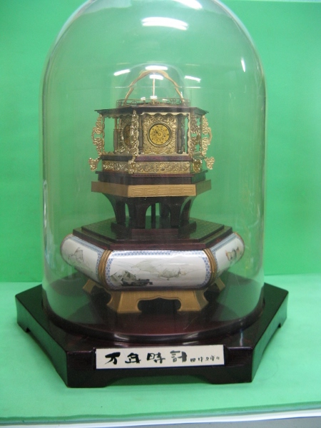 万年時計、田中久重作のコピー品、オブジェ、