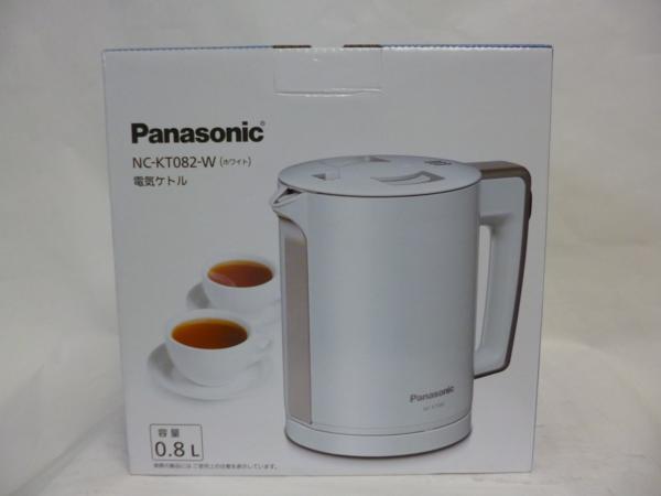 新品】パナソニック 電気ケトル NC-KT082-W Panasonic 電気ケトル NC