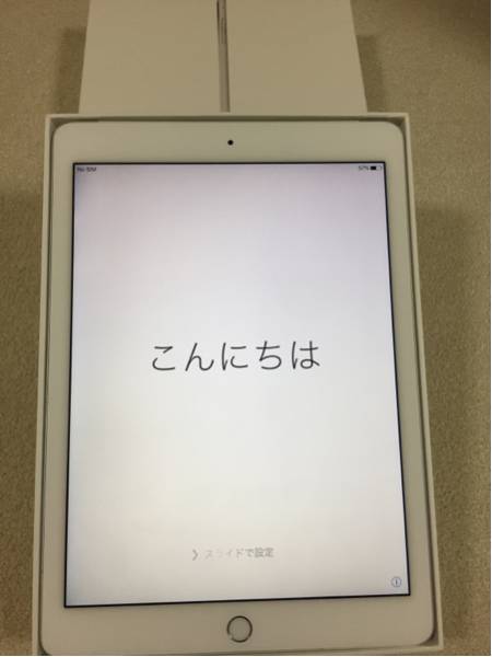 iPad Air 2 16GB Cellularシルバー au 判定△ 美品