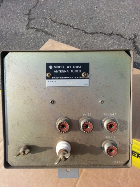 TRIO ANTENNA TUNER AT-200 に興味をもっていただき 【公式通販】