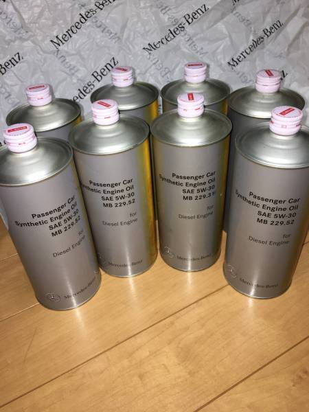 ベンツ純正ディーゼルオイル！CDI．mobil1ESP.DPF.格安 ☆Mercedes