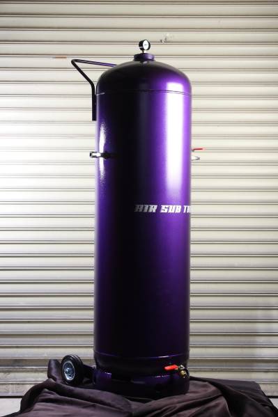 エアーサブタンク 118L キャスター付き 予備タンク | 予備 