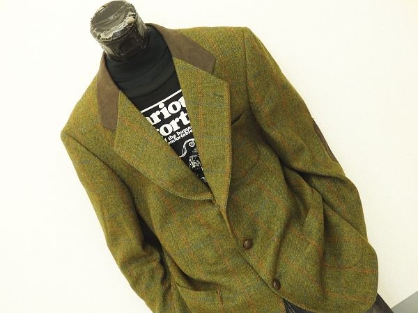 ★スタンリーブラッカーツイードウールテーラードジャケット★