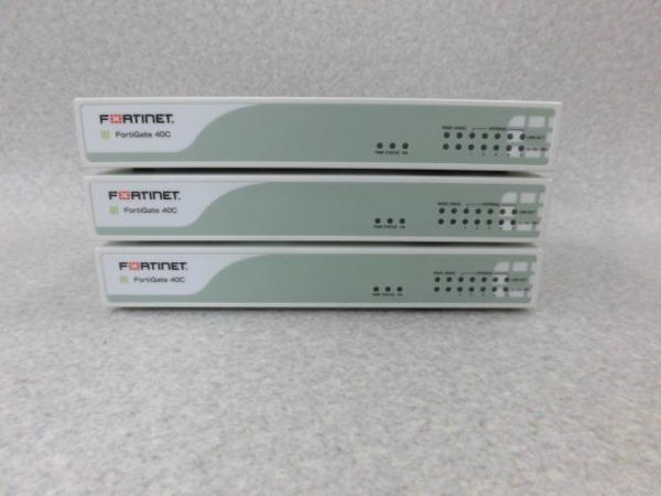 【人気SALE，爆買い】 ST 7844 保証有 Fortinet FortiGate-40C ラ18年10月 3台 AC無 利益無視 早い者勝ち 🙆(ルーター)｜売買されたオークション情報、yahooの商品情報をアーカイブ公開 - オークファン ルーター