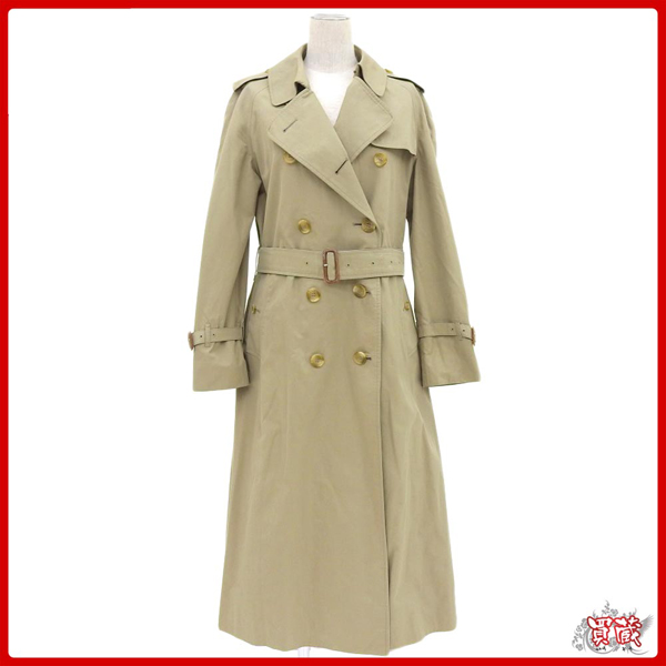 1円 売切り☆買蔵 バーバリー レディース トレンチコート