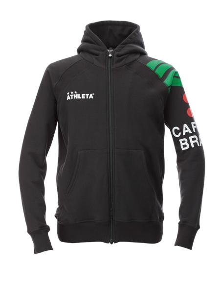 アスレタ ATHLETA Ｊｒ.スウェットZIPパーカー03262J【130】BLK