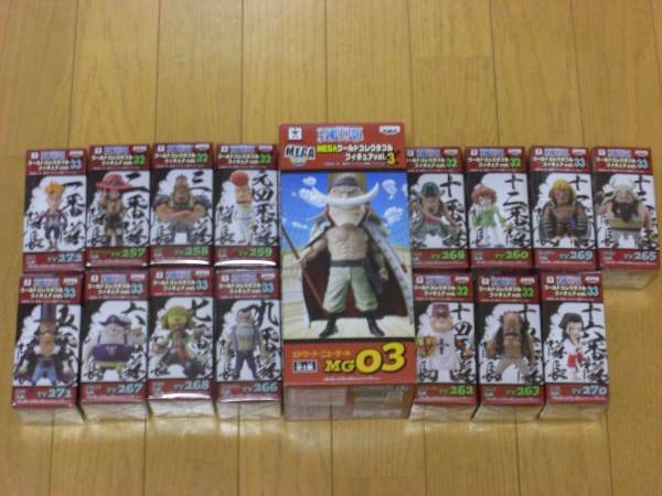 セット割引 ワンピース ワールドコレクタブルフィギュア vol.32&vol.33