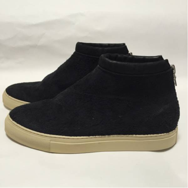 ◆NONNATIVE◆TRAVELER TRAINER MID COW LEATHER バックジップ