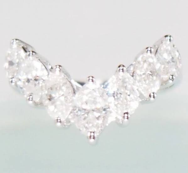 新品★送料無料★Pt900×超上質ダイヤ 1.55 ct★150万購入♪